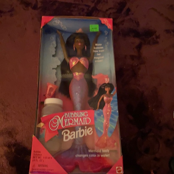 Bubbling Mermaid Barbie 1996 - Picture 1 of 8